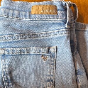 Justice Light Blue Kids Jeans